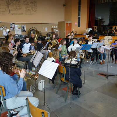 Accueil des plus jeunes de l'Ecole de Musique